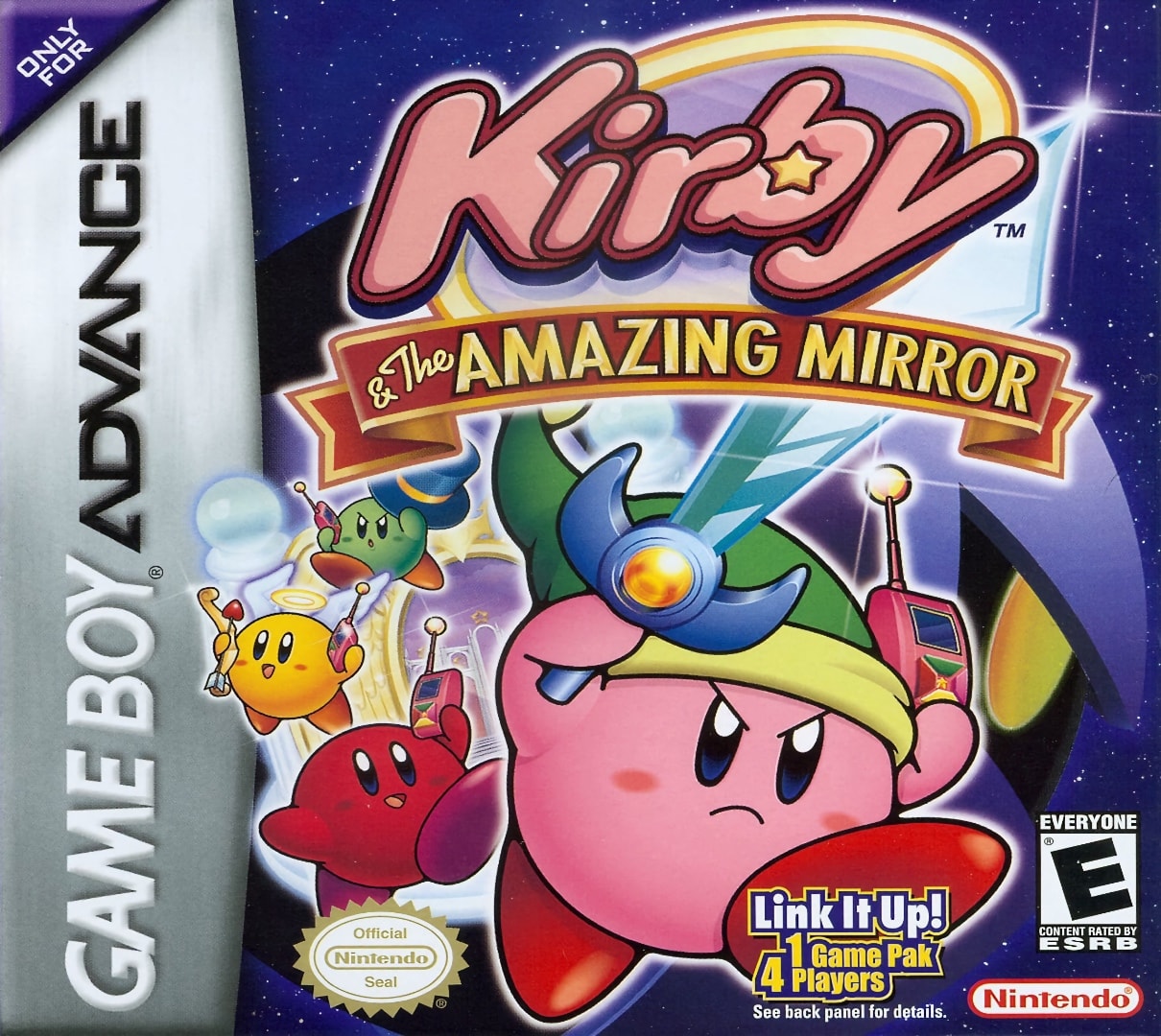 Kirby and the Amazing Mirror box art